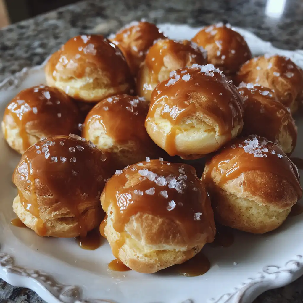Salted Caramel Profiteroles Recipe A Sweet Delight Awaits!
