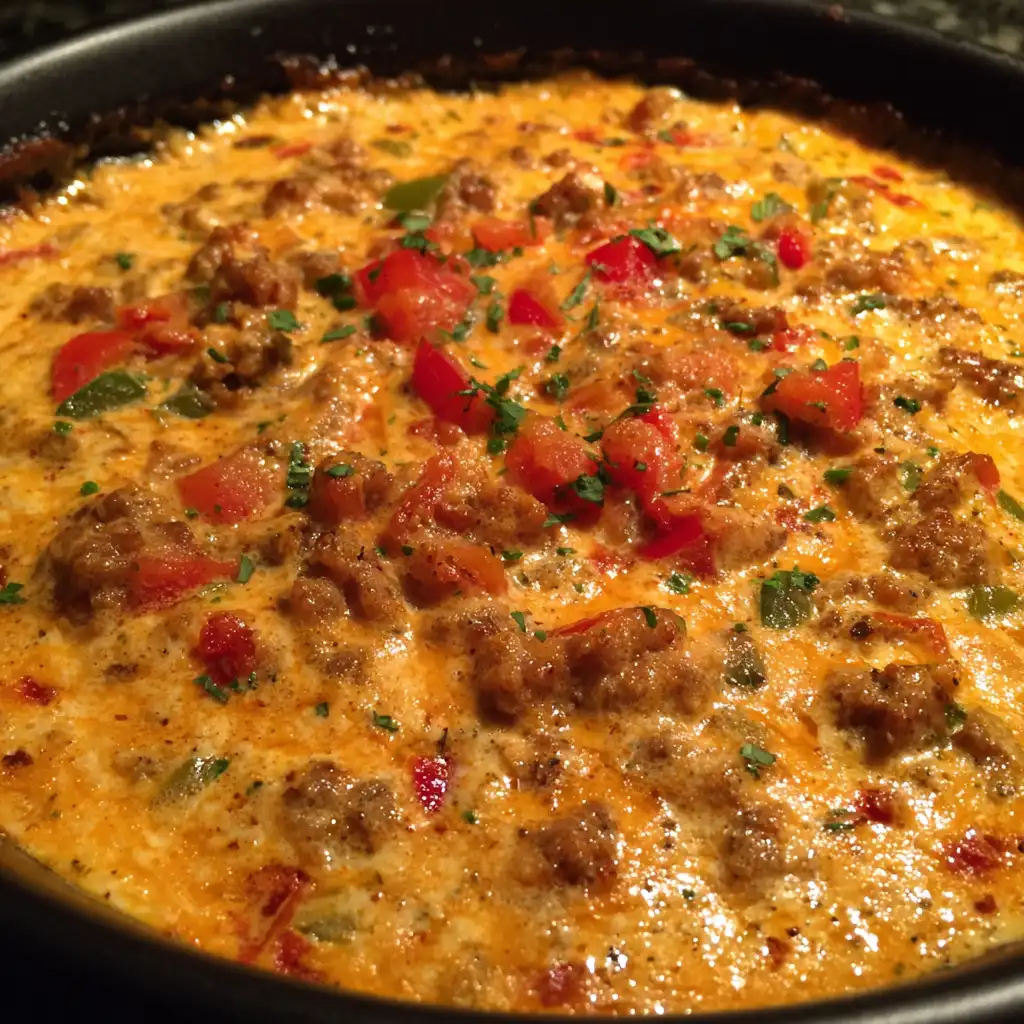 Sausage queso dip recipe
