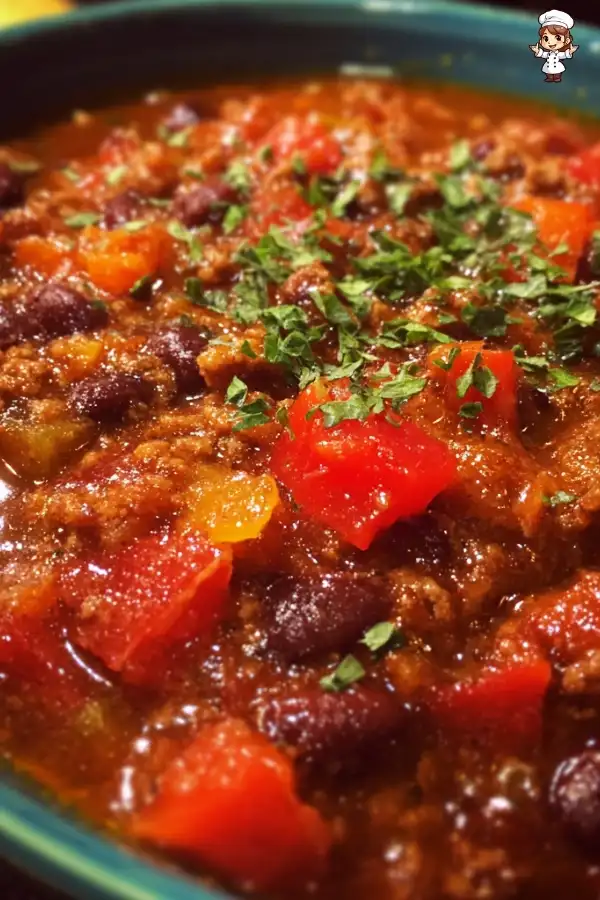 Slow cooker chili recipe