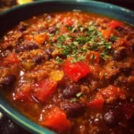 Slow cooker chili recipe
