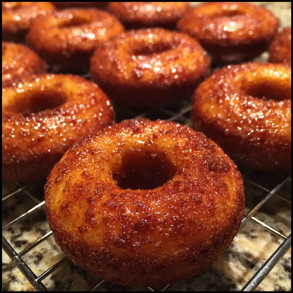 Spiced Apple Donuts Recipe