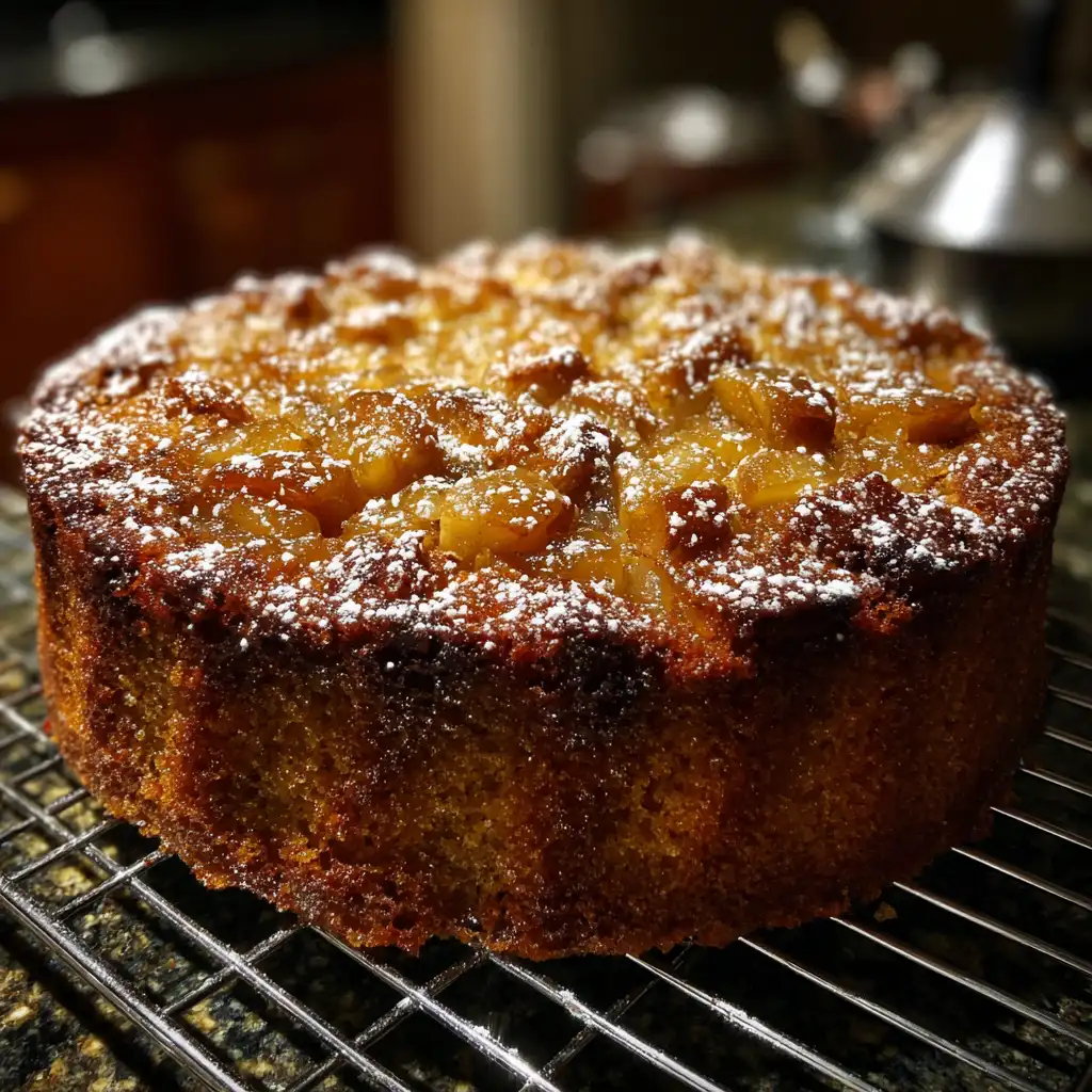 Spiced Apple Gingerbread Cake will warm your heart!