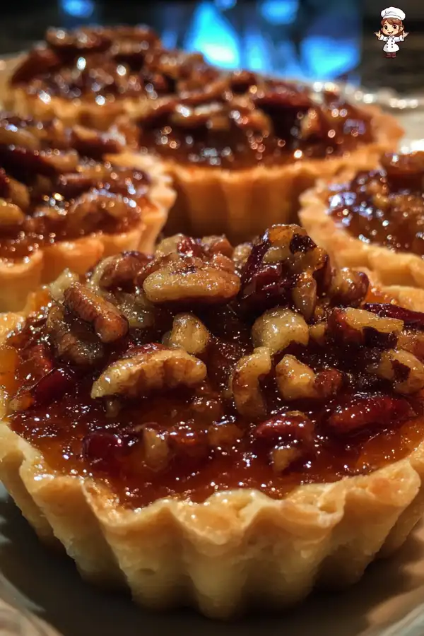 Spiced Apple Pecan Tartlets