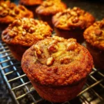 Spiced Apple Walnut Muffins