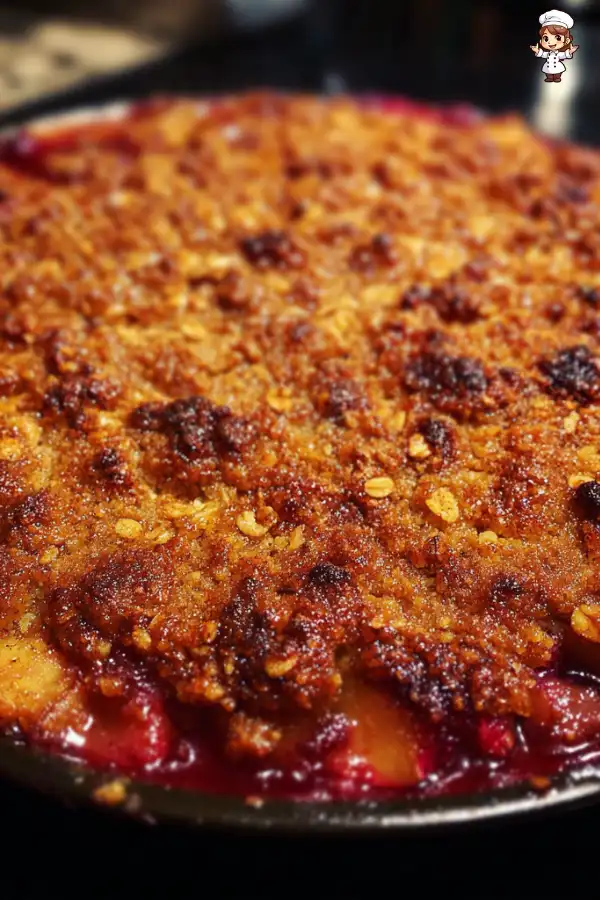 Spiced Cranberry Apple Cobbler
