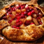 Spiced Pear Cranberry Galette