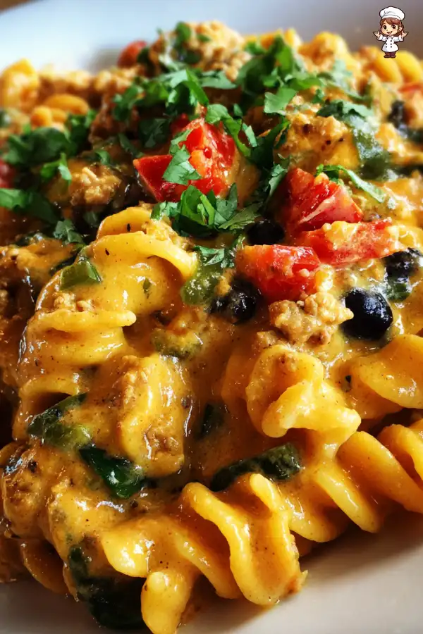 Spicy queso protein pasta recipe that will amaze you!