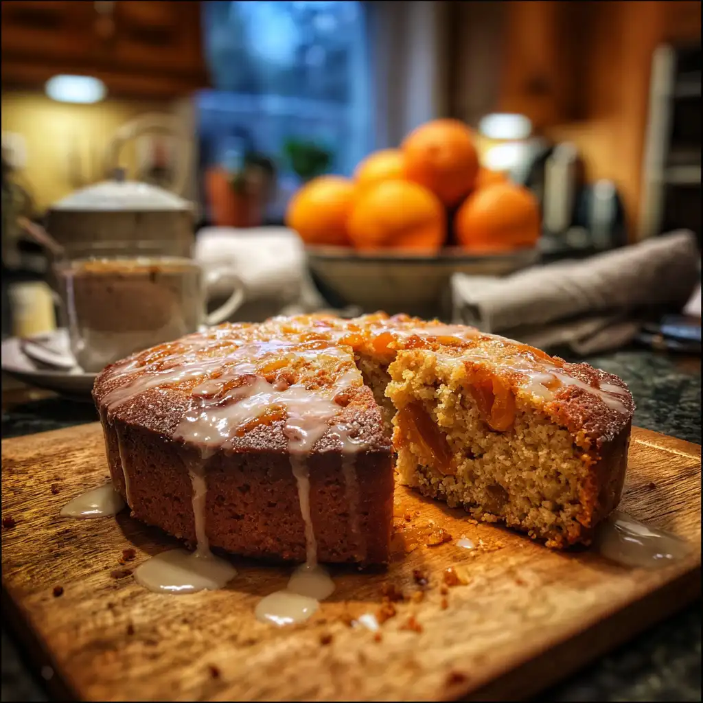 Sticky Apricot Cardamom Cake Recipe that Delights Everyone!