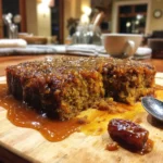 Sticky Ginger and Date Pudding