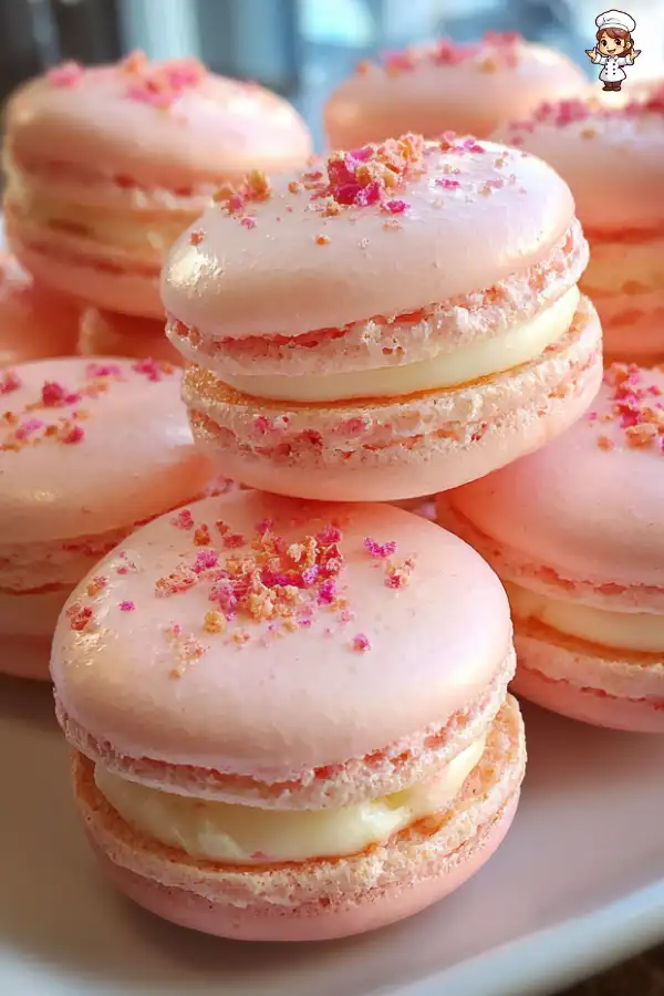 Strawberry Cheesecake Macarons A Must-Try Delight!