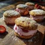 Strawberry Ice Cream Sandwiches Recipe A Summer Delight!