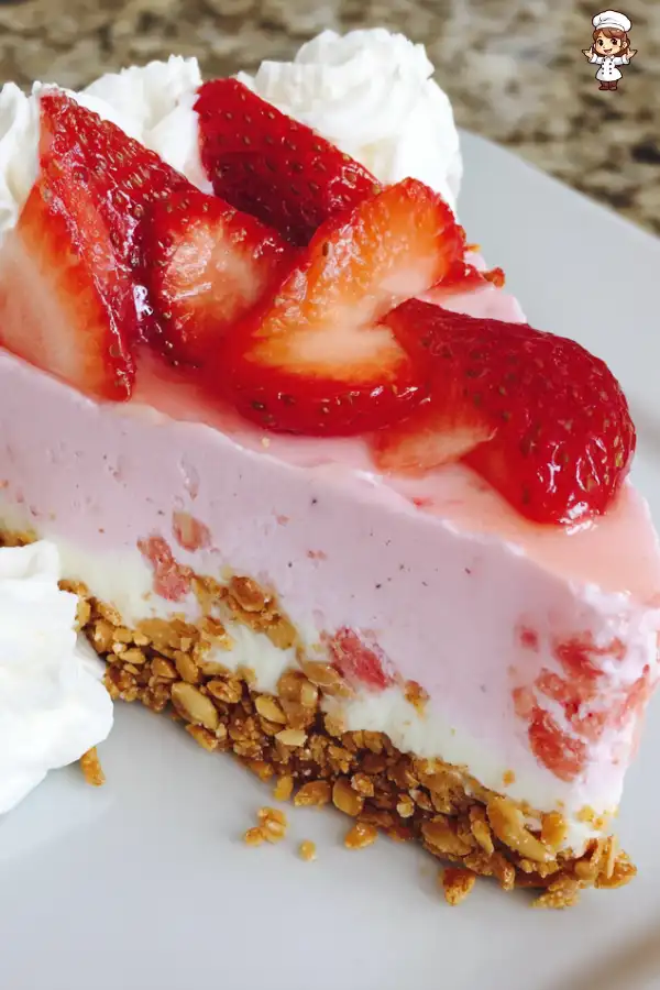 Strawberry Pretzel Ice Cream Cake Recipe