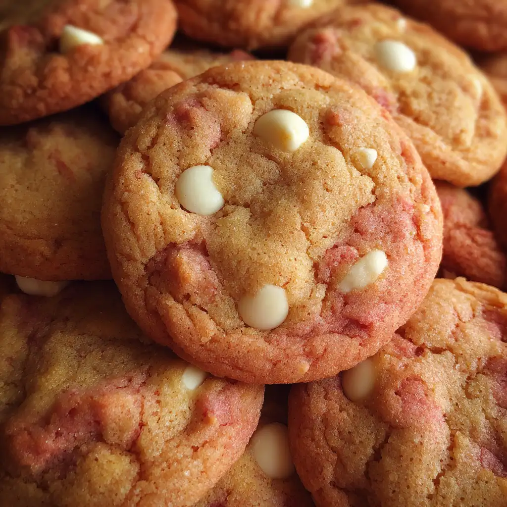 Strawberry pudding cookies recipe that delights every bite!