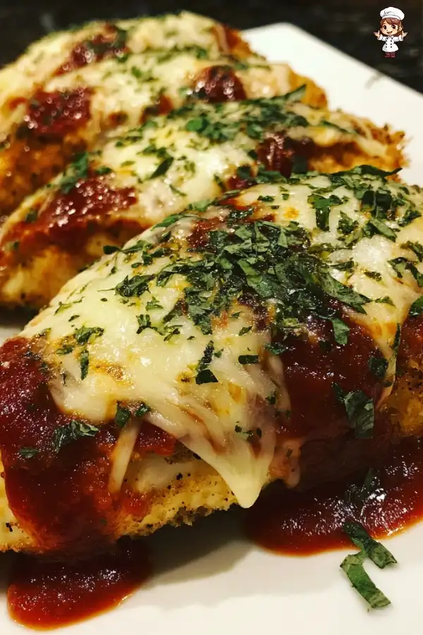 Stuffed chicken parmesan recipe