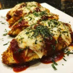 Stuffed chicken parmesan recipe