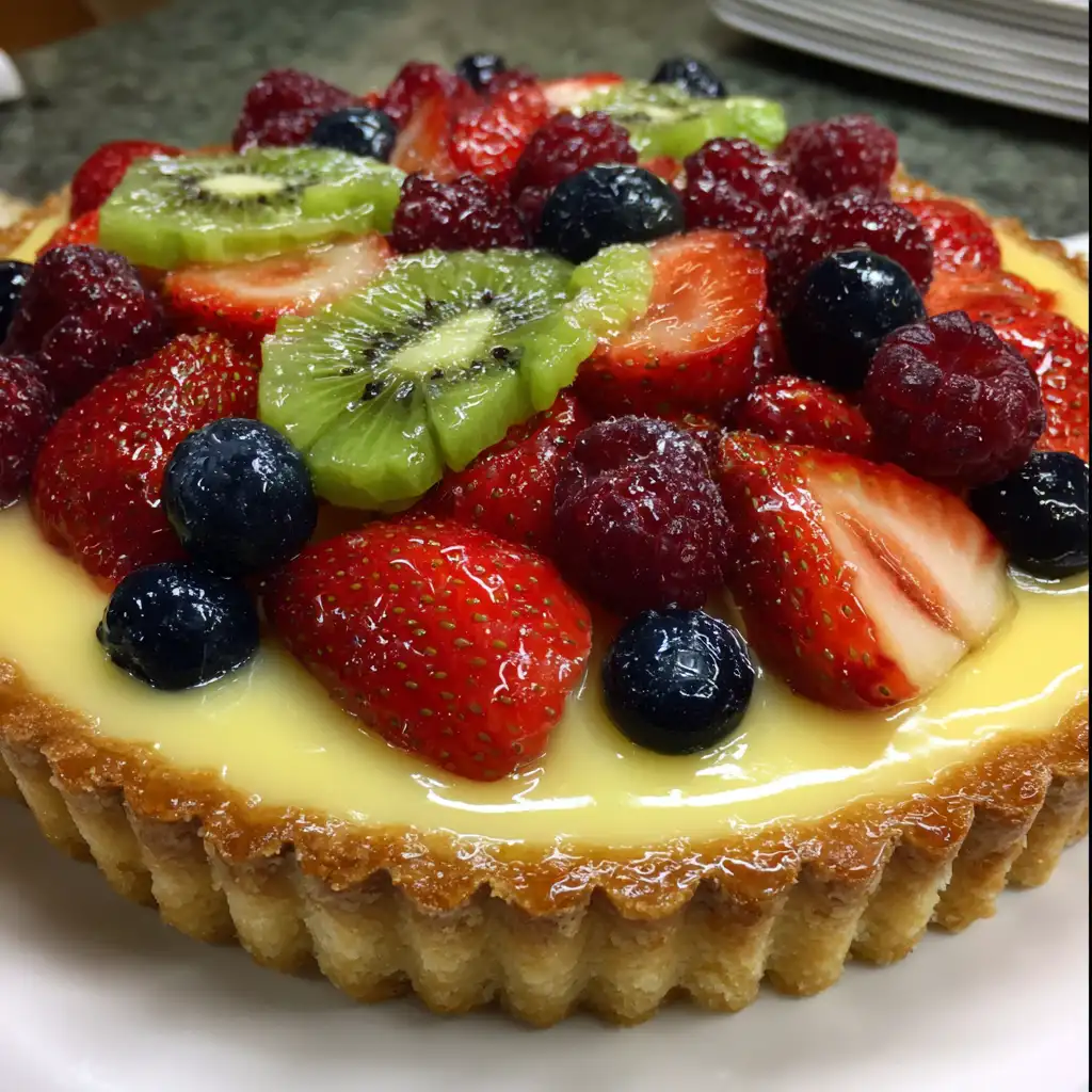 Summer Fruit Tart Recipe