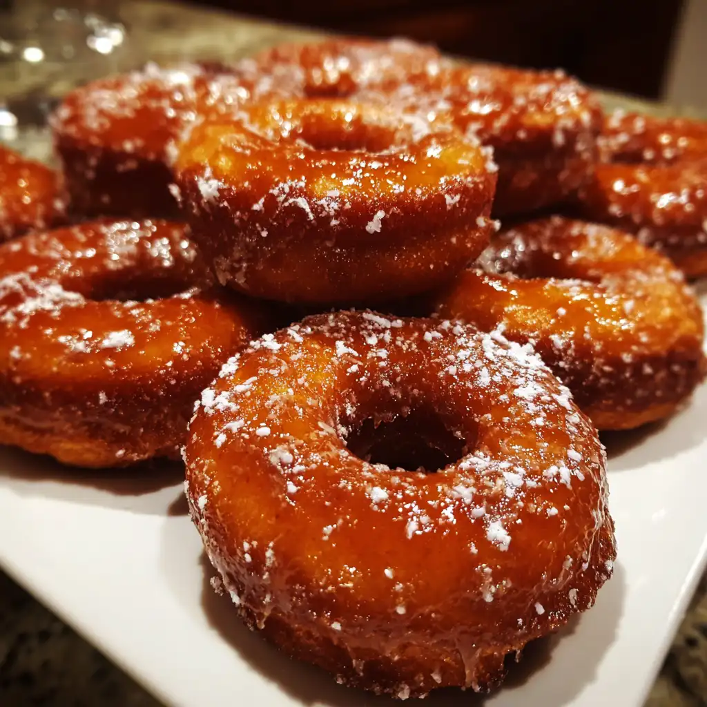 Sweet Potato Brown Sugar Donuts