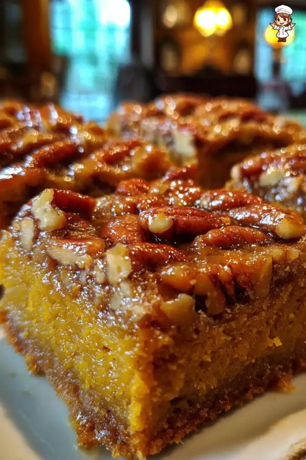 Sweet Potato Pecan Bars Recipe