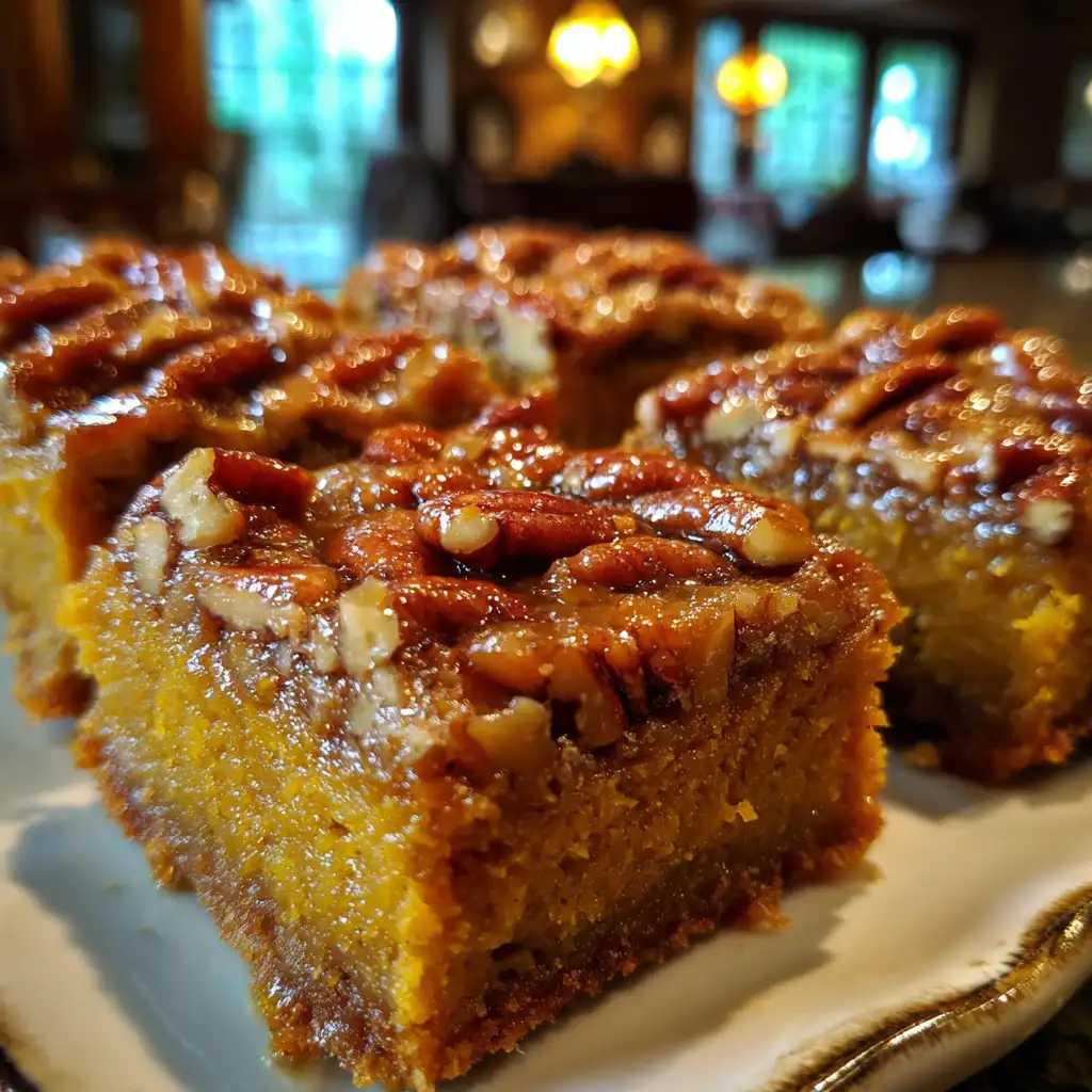 Sweet Potato Pecan Bars Recipe