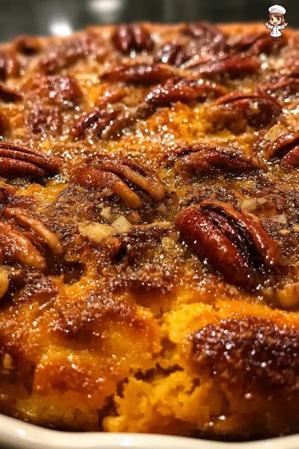 Sweet Potato Pecan Cobbler