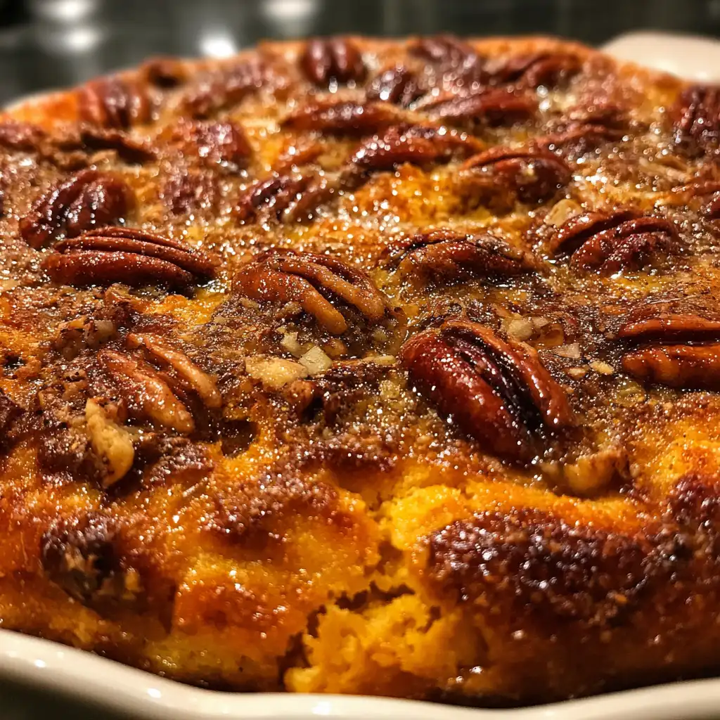 Sweet Potato Pecan Cobbler