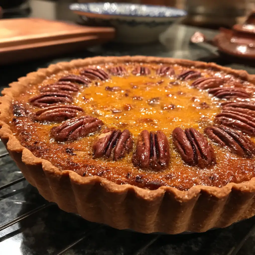 Sweet Potato Pecan Tart