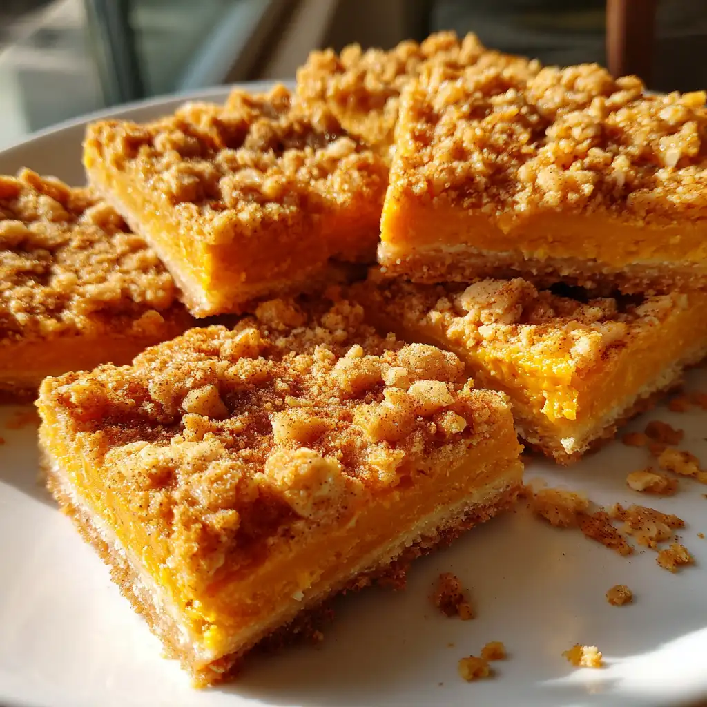 Sweet Potato Pie Bars Recipe