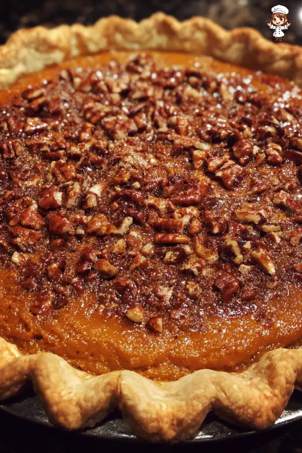 Sweet Potato Pie with Pecan Crust