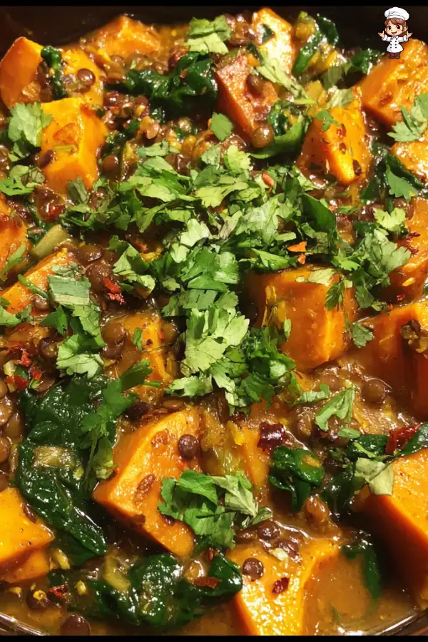 Sweet Potato and Lentil Curry is a must-try delight!