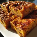 Sweet Potato and Maple Blondies