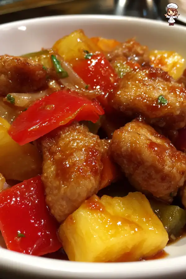 Sweet and sour chicken pineapple recipe that delights!