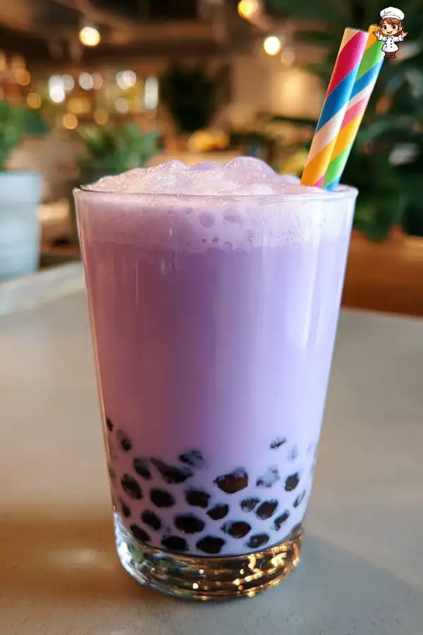 Taro Milk Bubble Tea is a must-try for tea lovers!