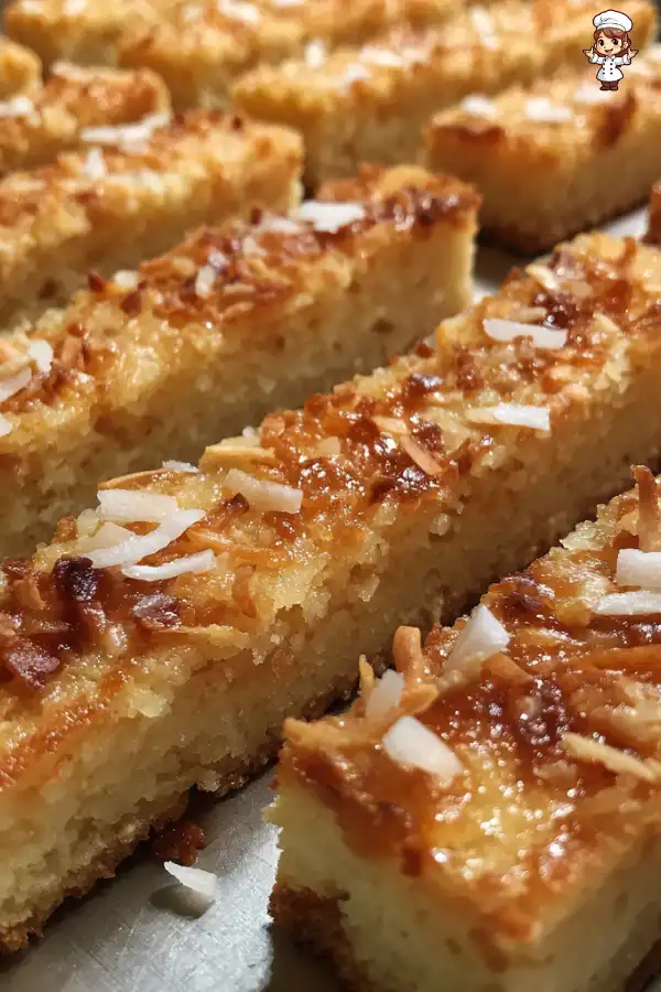 Toasted coconut shortbread cookies are a must-try delight!