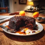 Treacle Date Cake with Orange Clove Syrup delights all!