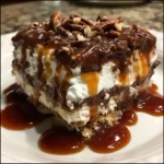 Turtle lasagna dessert recipe