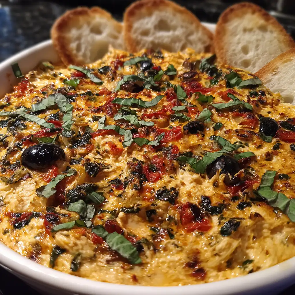 Vegan Italian Veggie Hoagie Dip is a must-try delight!
