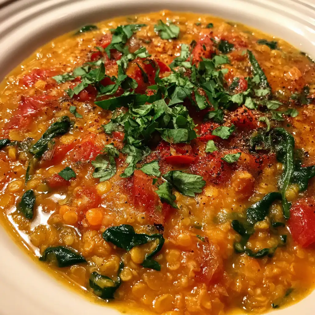 Vegan red lentil curry recipe that delights your taste buds!