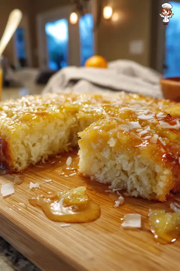 Warm Coconut Pineapple Pudding Recipe