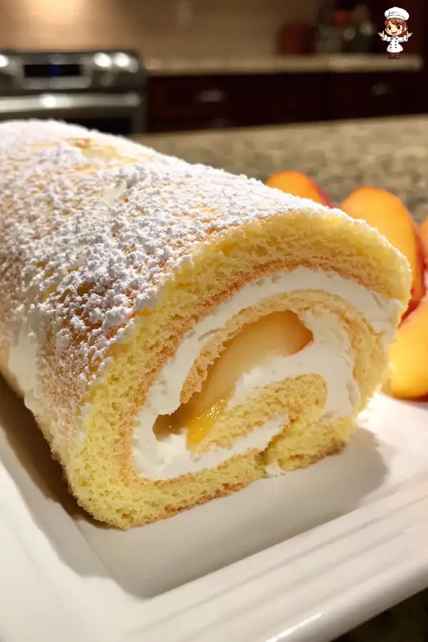 White Peach Swiss Roll Recipe A Delightful Treat!