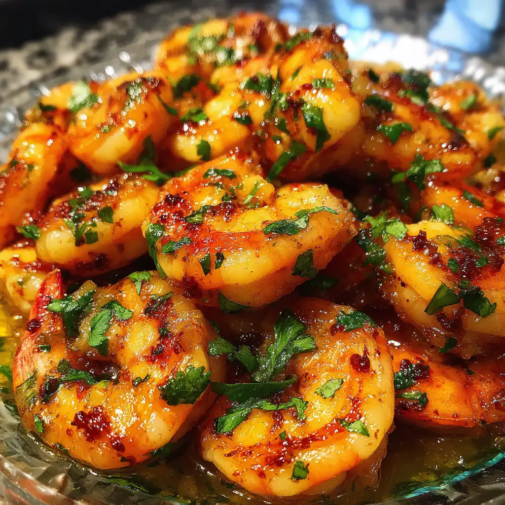 Air fryer Hawaiian garlic shrimp is a must-try dish!