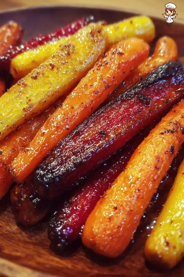 Air fryer roasted carrots