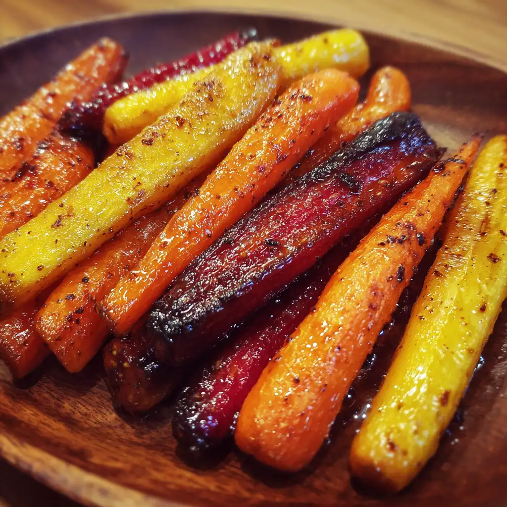 Air fryer roasted carrots