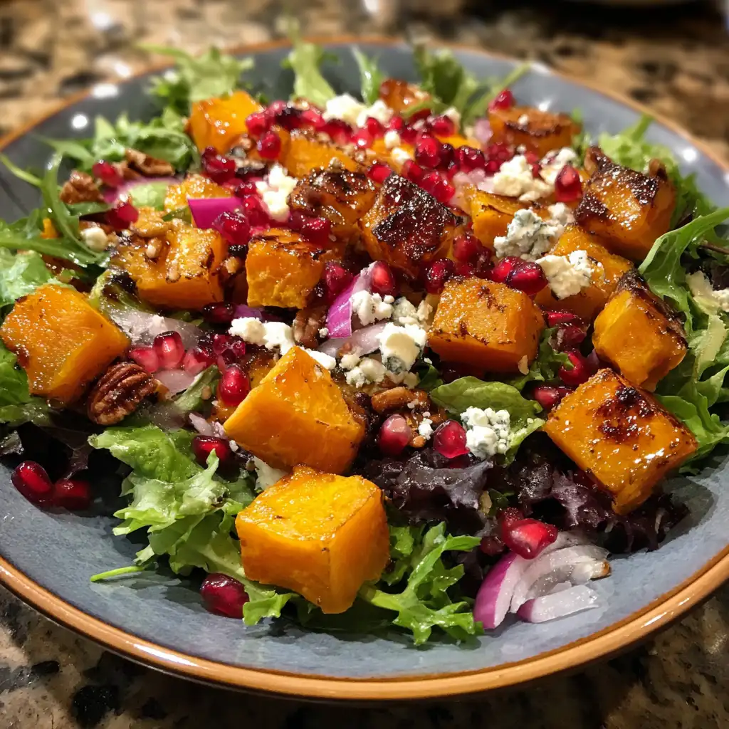 Autumn harvest salad recipe
