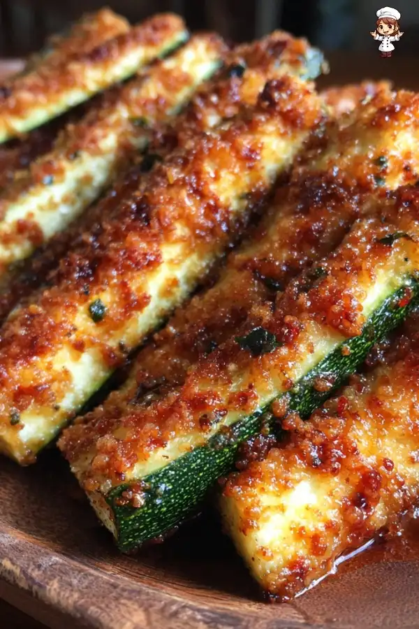 Baked zucchini fries recipe