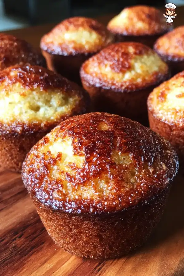 Banana bread mini muffins recipe