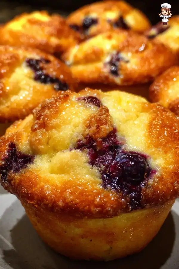 Blueberry cream cheese muffins recipe 