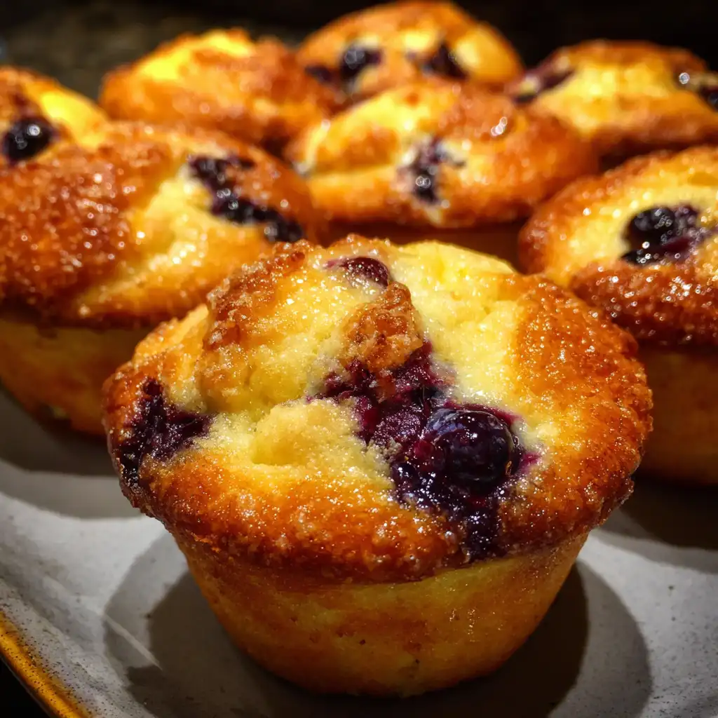 Blueberry cream cheese muffins recipe