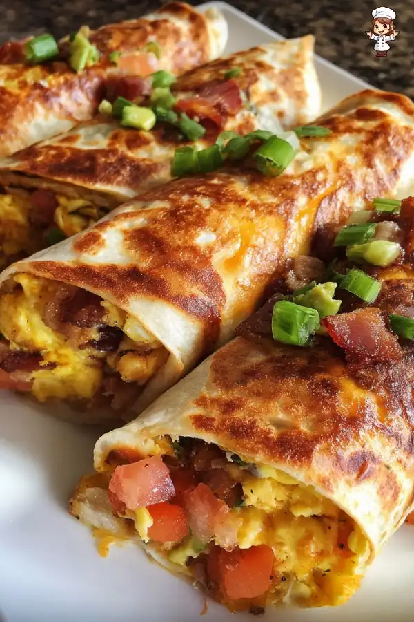 Breakfast burritos recipe