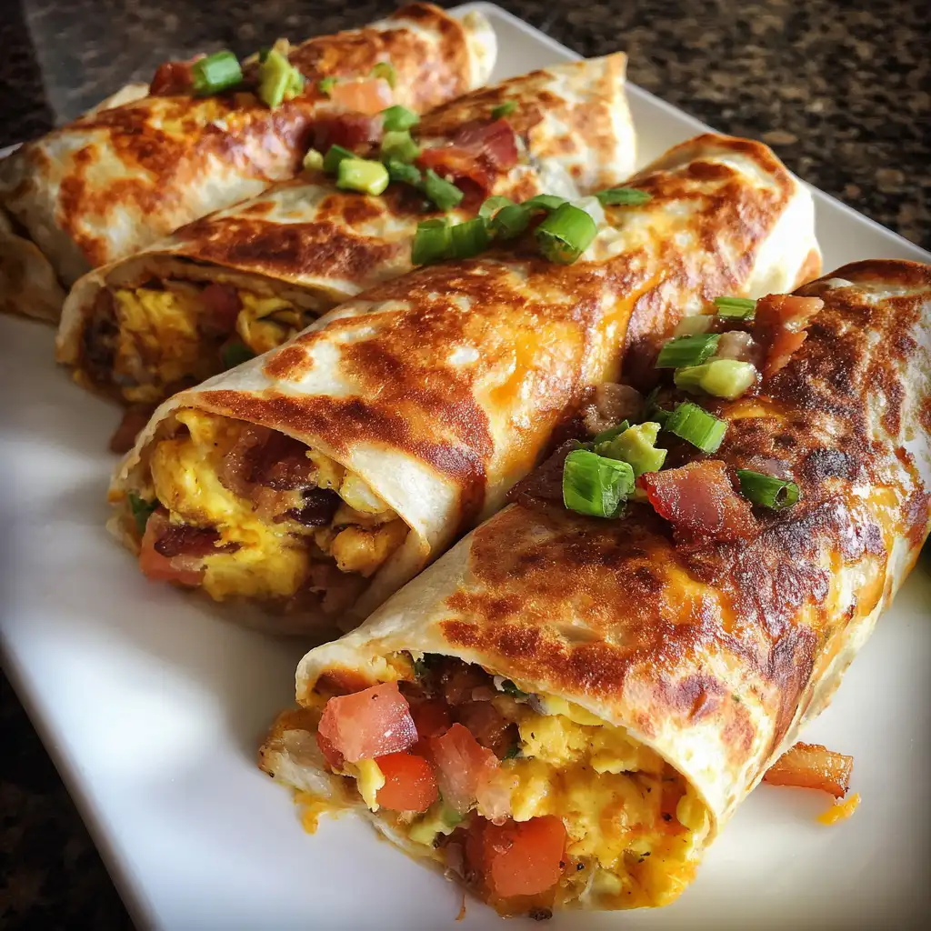 Breakfast burritos recipe