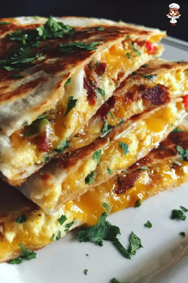 Breakfast quesadillas recipe